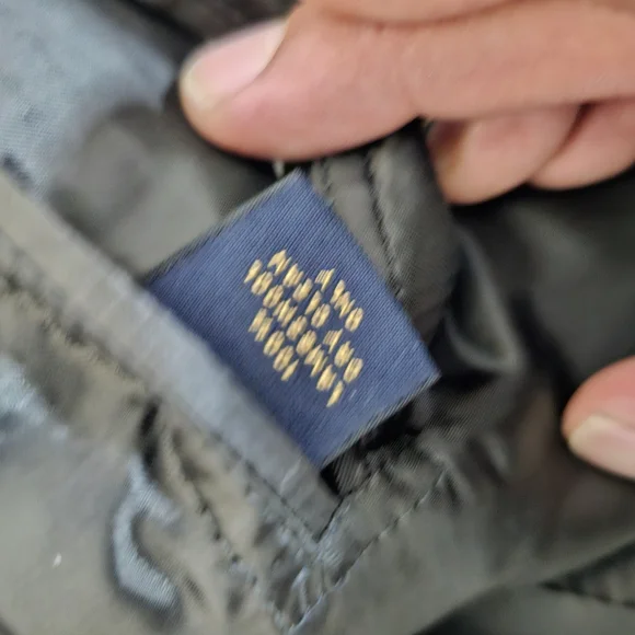 Brooks Brothers gray herringbone wool blazer coat size 46R